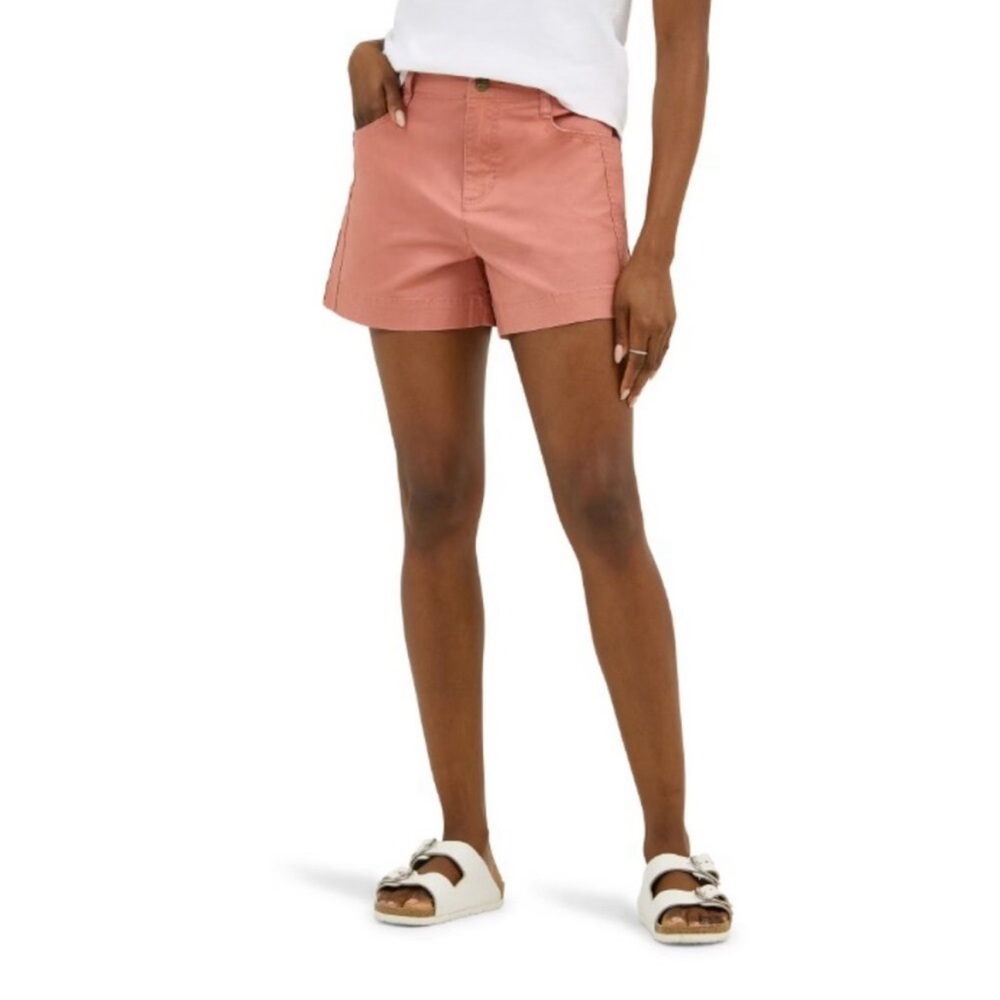 NWT Lee 4” Shorts Cinna Rose Pink size 18